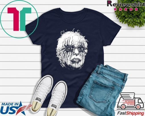 Black Metal Bernie Sanders Gift T-Shirt