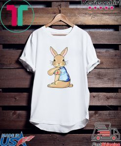 Bunny Tattoos I love mom Gift T-Shirt