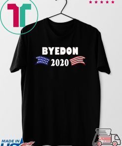 ByeDon 2020 - Joe Biden 2020 American Election USA Flag Gift T-Shirt