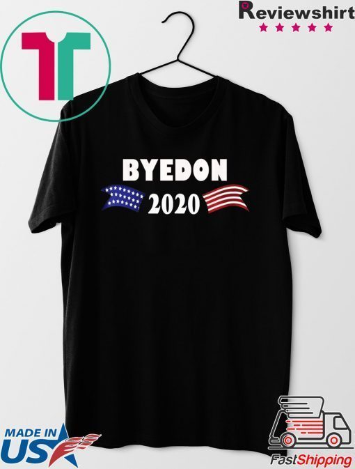 ByeDon 2020 - Joe Biden 2020 American Election USA Flag Gift T-Shirt