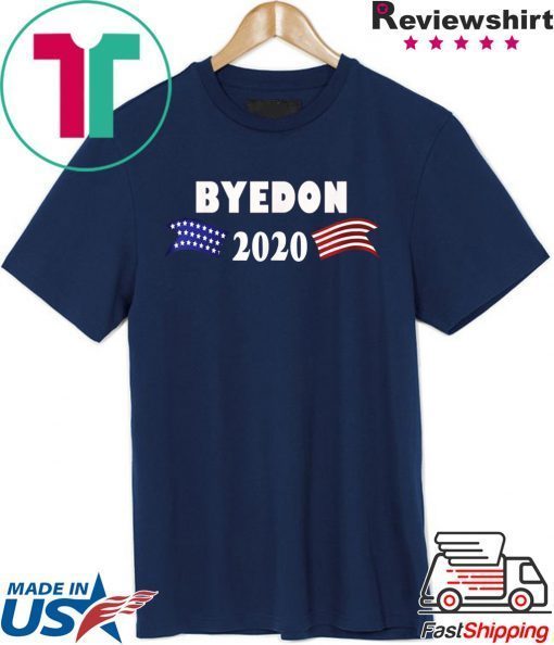 ByeDon 2020 - Joe Biden 2020 American Election USA Flag Gift T-Shirt