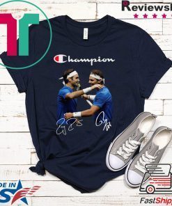 Champions Roger Federer And Rafael Nadal Gift T-Shirt