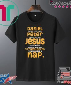 Christian Humor Napping Lovers Jesus Takes a Nap Gift T-Shirt