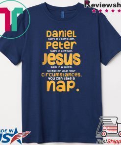 Christian Humor Napping Lovers Jesus Takes a Nap Gift T-Shirt