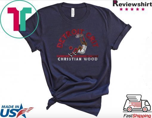 Christian Wood Detroit Grit Gift T-Shirt