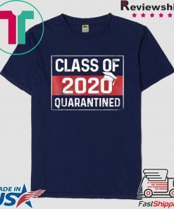 Class Of 2020 Graduating Class In Quarantine WomensWave T-Shirt