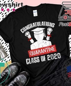 Class Of 2020 Graduating Class In Quarantine Vintage Gift T-Shirt