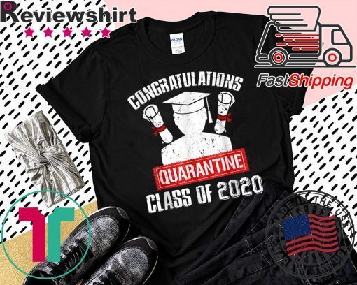 Class Of 2020 Graduating Class In Quarantine Vintage Gift T-Shirt