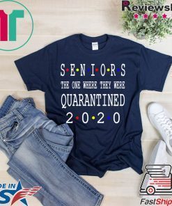 Class Of 2020 Graduation Senior Funny Quarantine Senior 2020 Shit Getting Real Limited T-Shirt