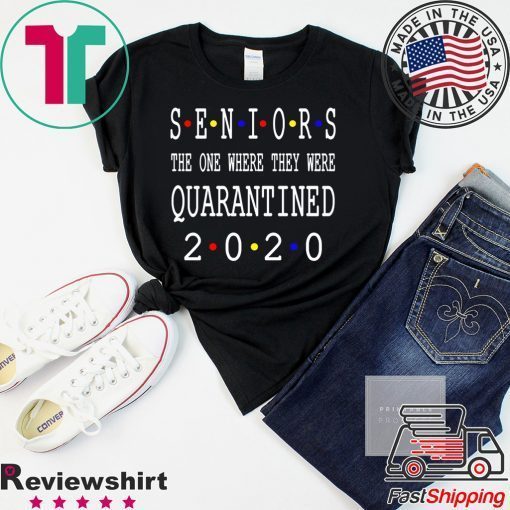 Class Of 2020 Graduation Senior Funny Quarantine -Senior Class of 2020 Shit Is Gettin' Real Graduate Gift T-Shirt