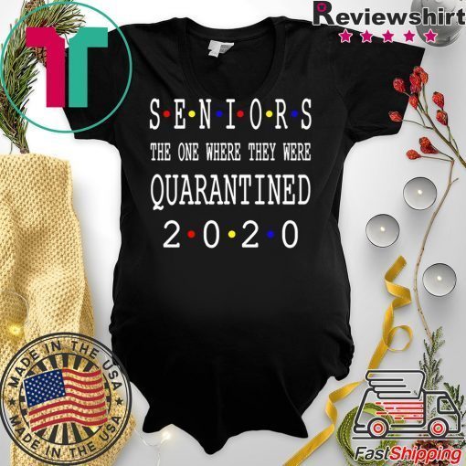 Class Of 2020 Graduation Senior Funny Quarantine -Senior Class of 2020 Shit Is Gettin' Real Graduate Limited T-Shirt