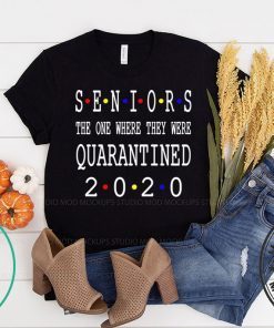 Class Of 2020 Graduation Senior Funny Quarantine -Senior Class of 2020 Shit Is Gettin' Real Graduate original T-Shirt