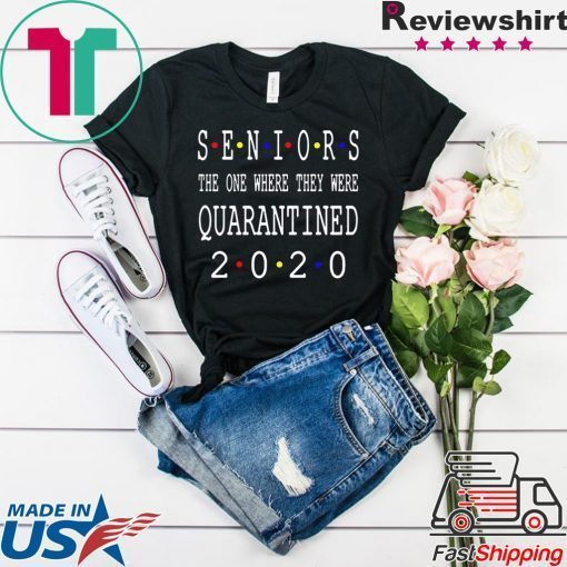 Class Of 2020 Graduation Senior Funny Quarantine Limited T-Shirts