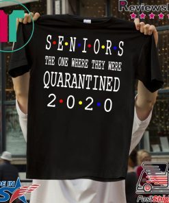 Class Of 2020 Graduation Senior Funny Quarantine T-Shirt - Senior 2020 Shit Getting Real Gift T-Shirts