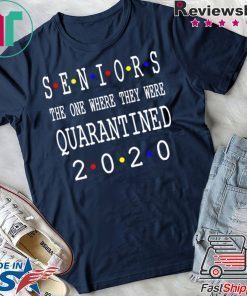 Class Of 2020 Graduation Senior Funny Quarantine T-Shirt - Senior Class of 2020 Shit Is Gettin' Real Gift T-Shirt