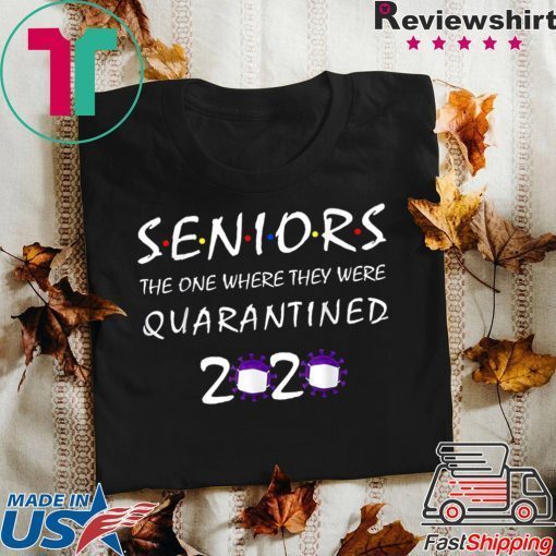 Class Of 2020 Graduation Senior Funny Quarantine Gift T-Shirt