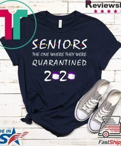 Class Of 2020 Graduation Senior Funny Quarantine Gift T-Shirt