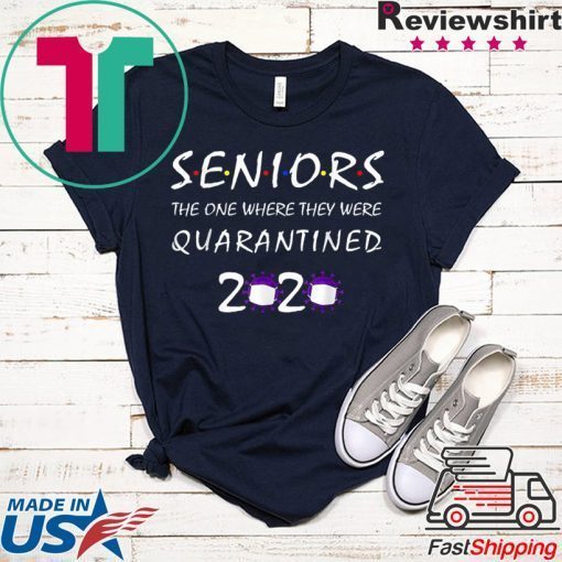 Class Of 2020 Graduation Senior Funny Quarantine Gift T-Shirt