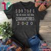 Class Of 2020 Graduation Senior Funny Quarantine – Senior 2020 Shit Getting Real Women's T-Shirt
