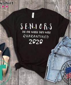 Class Of 2020 Graduation Senior Quarantine Gift T-Shirts