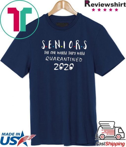 Class Of 2020 Graduation Senior Quarantine Gift T-Shirts