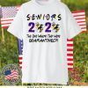 Class Of 2020 Quarantined Senior Friends Class of 2020 Funny Graduation Official T-Shirt