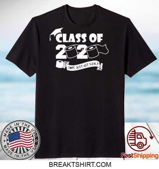 Class Of 2020 Quarantined - Senior Quarantine Gift T-Shirt