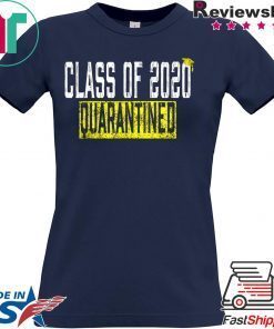 Class of 2020 Quarantine, Funny Graduating Class Virus Gift T-Shirt