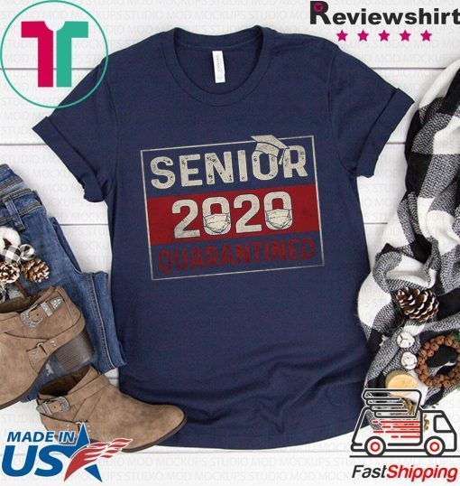 Class of 2020 Quarantine Senior 2020 Quarantined Gift T-Shirt