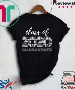 Class of 2020 Quarantined Seniors Flu Virus Quarantine Grad WomensWave T-Shirts