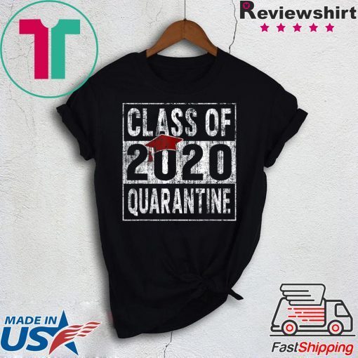 Class of 2020 Quarantined Seniors Flu Virus Quarantine Grad Limited Shirts