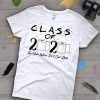 Class of 2020 The Year When Shit Got Real Graduation Funny short sleeves T-Shirt