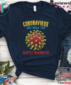 Coronavirus 2020 world tour Seattle Washington Gift T-Shirt