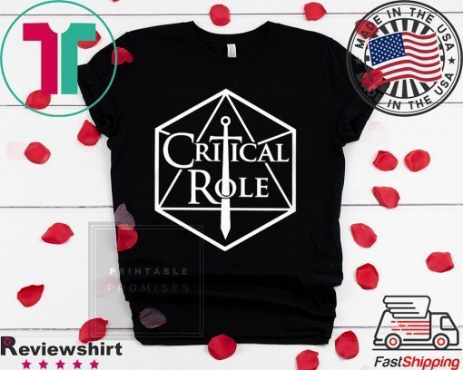 Critical Role Apparel Tee Shirts