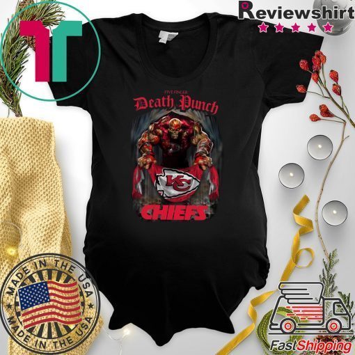 Death Punch Kansas City Chiefs Flag Gift TShirt