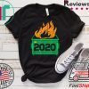 Dumpster Fire 2020 Funny Trash Can Garbage Fire Worst Year Gift T-Shirt