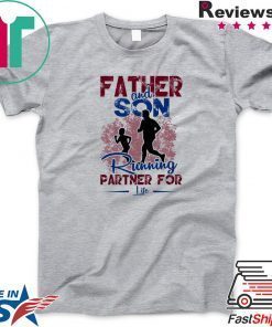 Fahter And Son Running Partner For Life Gift T-Shirt