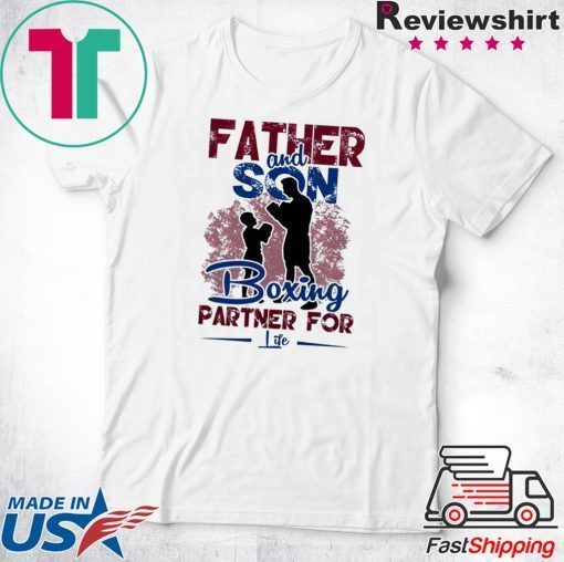 Father And Son Boxing partner For Life Gift T-Shirt