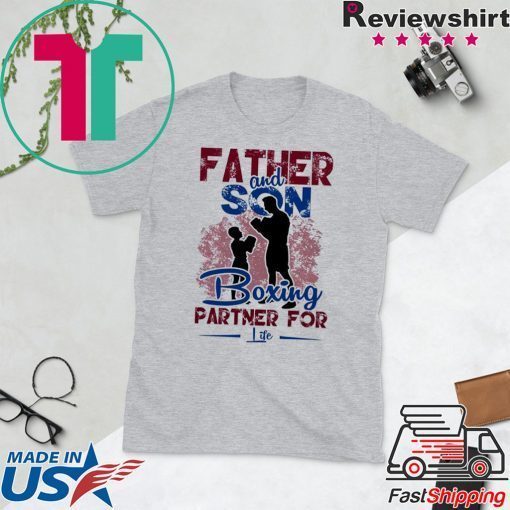 Father And Son Boxing partner For Life Gift T-Shirt