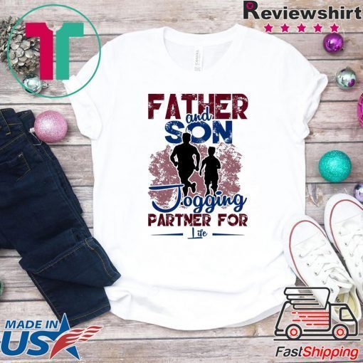 Father And Son Jogging Partner For Life Gift T-Shirt