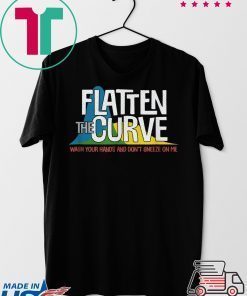 Flatten The Curve Public Health Virus Wash Your Hands Gift T-Shirts