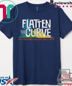 Flatten The Curve Public Health Virus Wash Your Hands Gift T-Shirts