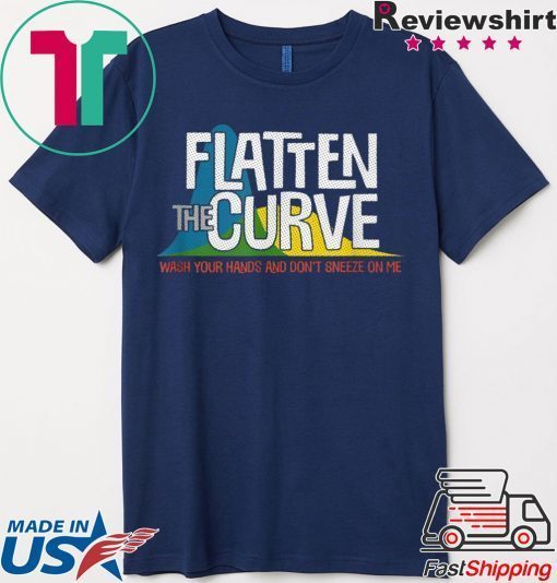 Flatten The Curve Public Health Virus Wash Your Hands Gift T-Shirts