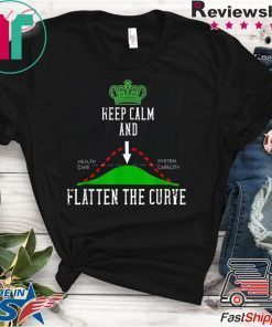 Flatten The Curve Public Health Virus protection Gift T-Shirt