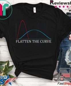 Flatten The Curve Virus Protection Design Wash Your Hands Gift T-Shirt