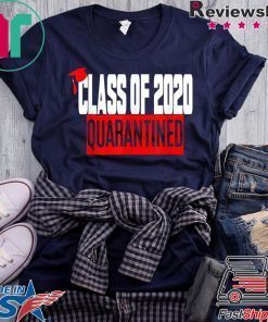 Funny Class of 2020 Graduating Class in Quarantine WomensWave TShirt