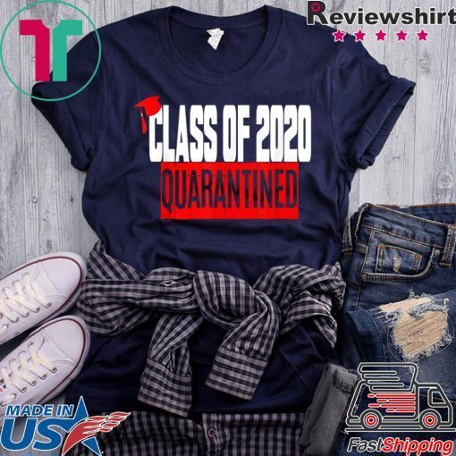 Funny Class of 2020 Graduating Class in Quarantine WomensWave TShirt