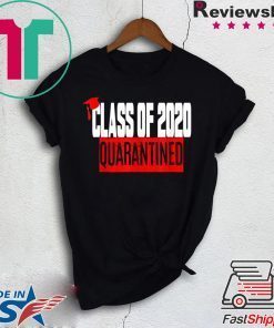 Funny Class of 2020 Graduating Class in Quarantine WomensWave TShirt