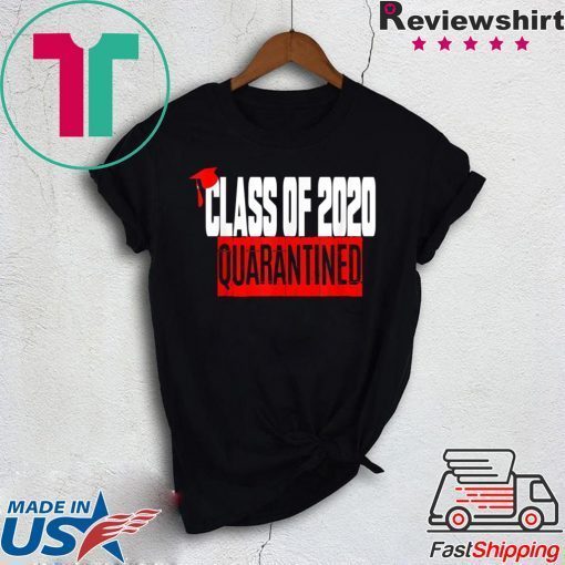 Funny Class of 2020 Graduating Class in Quarantine WomensWave TShirt