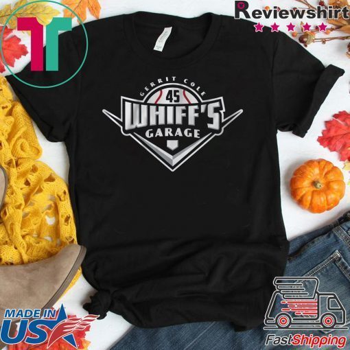 Gerrit Cole Whiff's Garage New York Gift T-Shirt